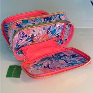 Lilly Pulitzer travel cosmetic bag